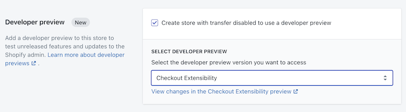 Enabling Checkout Extensibility